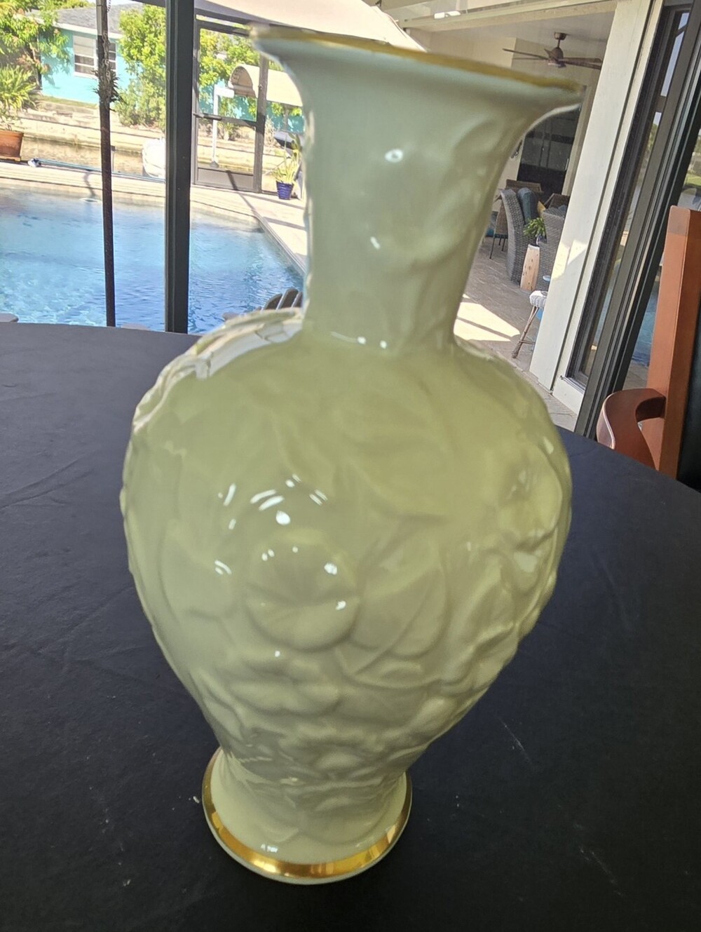 Lenox Vintage Flowers Of Affection Vase